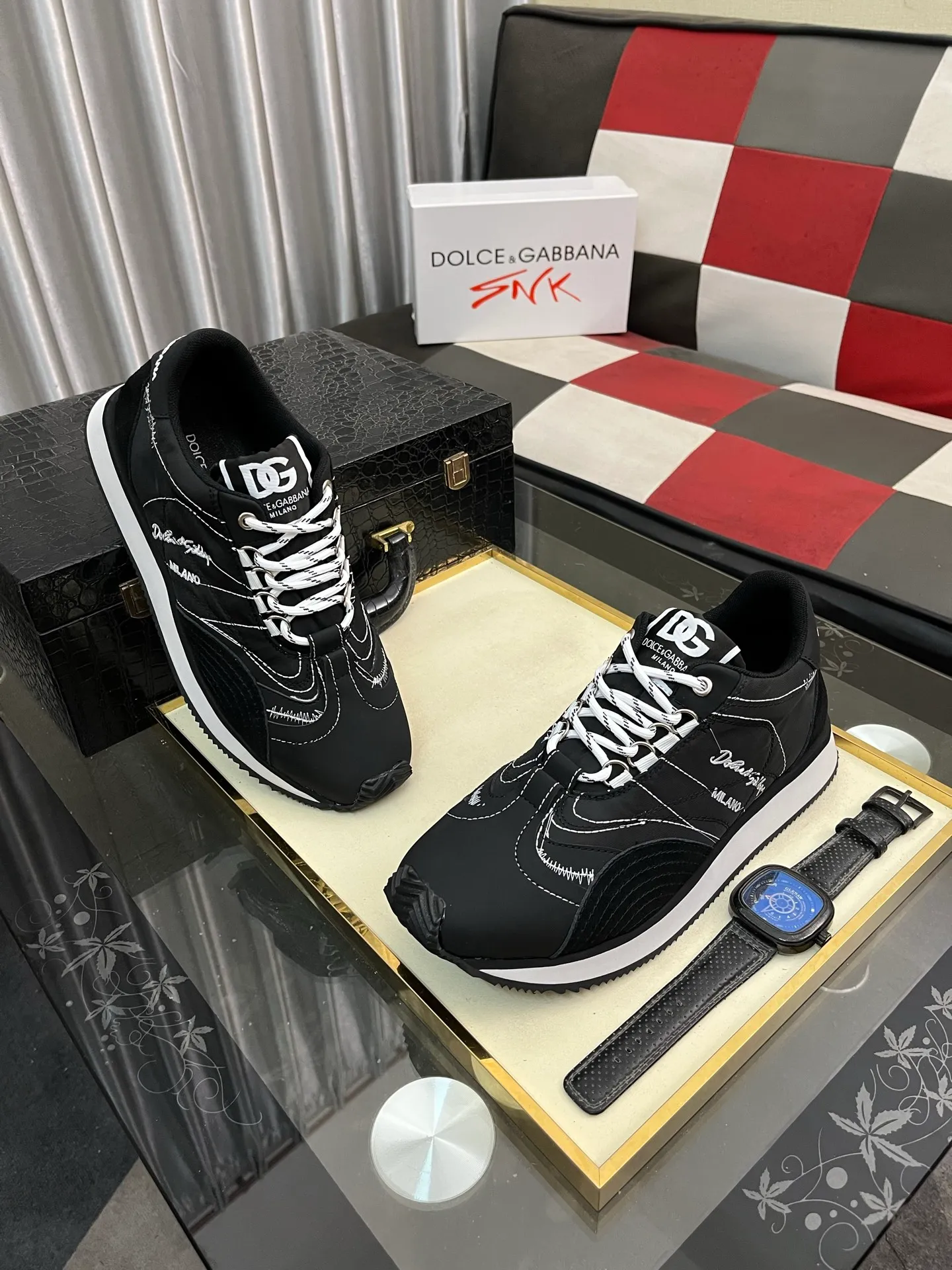 Men's men's shoes 💰480⌚️⌚️【Dg～】Men's casual shoes 2025z cabinet sales simultaneously 🔶Size: 36-46#️⃣ 🔷1 color🔜The upper is made of multi-material splicing ➕Genuine leather lining, comfortable and breathable, sole: original comfortable and wear-resistant outsole, ⚠️real thing📱photographed🎬real thing is better📢📢📢